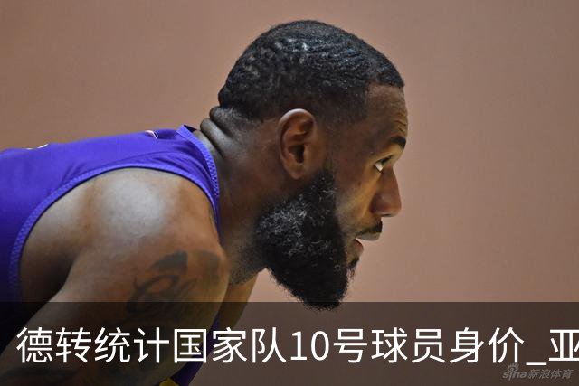 德转统计国家队10号球员身价 亚马尔1.5亿居榜首